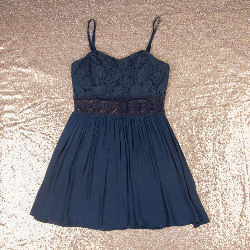By & By Mini Skater Dress - Picture 2 of 8